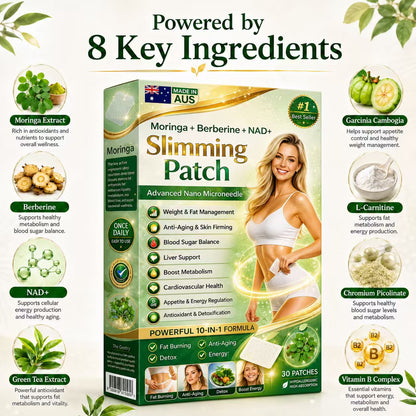 Moringa + Berberine + NAD+Slimming Patch