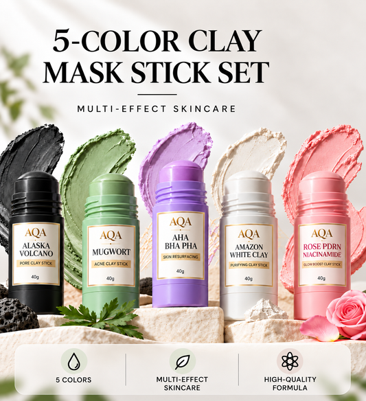 AQA Mud mask Stick Collection 5 Masks for Every Skin Concern